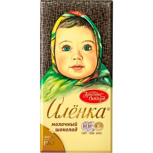 Шоколад молочный Алёнка, 75г